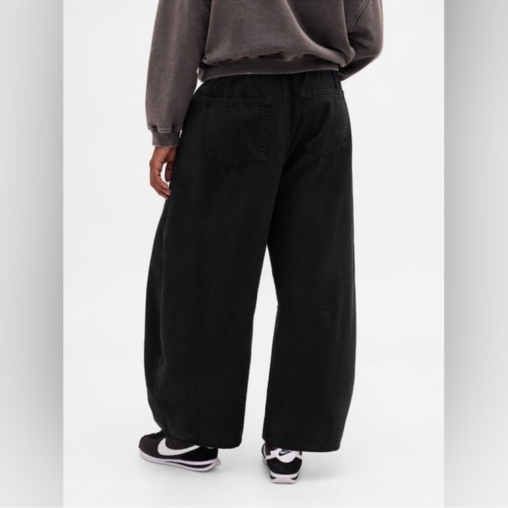 NWOT! Gap Black Mid Rise UltraSoft Easy Horseshoe Jeans 815686 🩷 - Picture 5 of 7